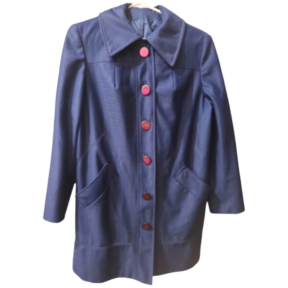 Vintage Blue Jacket Shacket - Picture 2 of 7